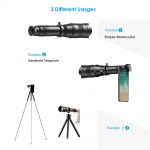 Capture Every Detail: APEXEL 60X Telephoto Zoom Lens for Smartphones
