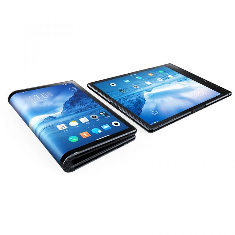 Original Royole FlexPai Cell Phone 7.8" Flexible AMOLED Screen 6/8G RAM