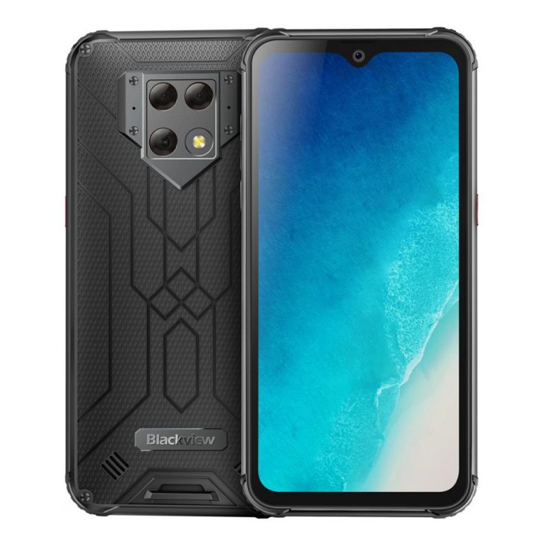 Blackview BV9800 6.3 Inch IP68 Rugged Smartphone 6GB 128GB Helio P70 Mobile Phone 48.0 MP Rear Camera 4G Cellphone NFC 6580mAh