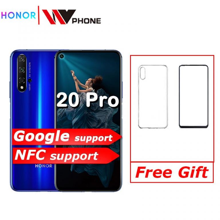 Honor 20 honor 20 pro NFC Mobile Phone Kirin 980 Android 9.0 6.26 inch Screen 4000mAh Battery Smartphone 1 Honor 20 honor 20 pro NFC Mobile Phone Kirin 980 Android 9.0