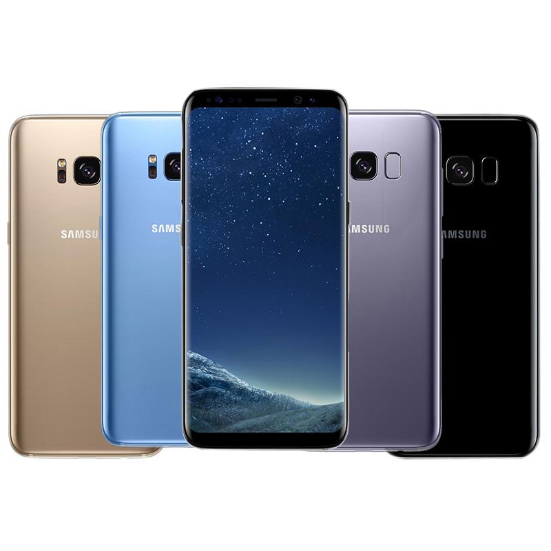 Original Unlocked Samsung Galaxy S8 Mobile Phone 5.8'' 12.0MP 4G RAM 64G ROM 4G LTE Octa core 3000mAh Fingerprint Smartphone