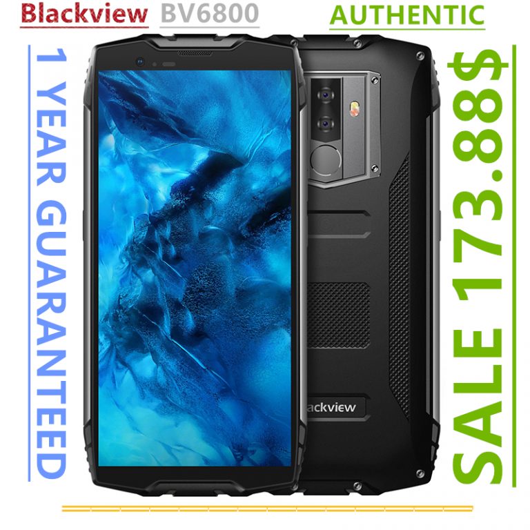 Blackview BV6800 Pro Android 8.0 Outdoor Mobile Phone 5.7" MT6750T Octa Core 4GB+64GB 6580mAh Waterproof NFC Rugged Smartphone 1 Blackview Pro Android 8.0 Outdoor Mobile Phone 5.7" Octa Core