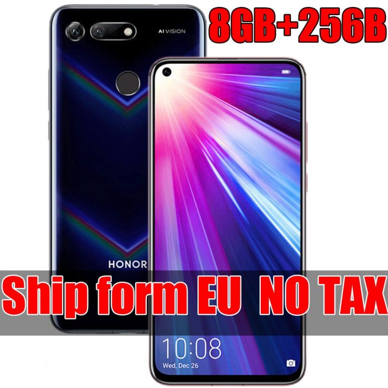 Original Honor V20 View 20 Smartphone Global version PCT L29 8GB 256GB