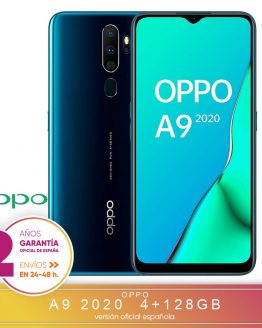 [Official Spanish Version Warranty] Oppo A9 2020-Smartphone 6.5 "HD +, 4G Dual Sim, 8 Core/128 gb/4GB RAM