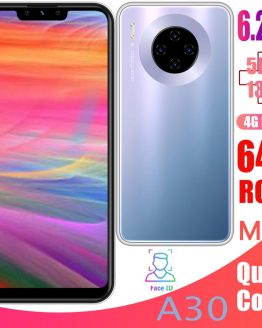 A30 smartphones 4GB 64GB 13MP FHD android mobile phones face ID unlocked cheap celulares Global version 3G WCDMA wifi 6.26INCH