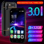 UNIWA M31 Waterproof Android 6.0 Smartphone with 3G, 32GB Storage, NFC, PTT, and SOS Function