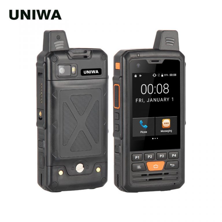 Original New UNIWA F50 PTT Walkie Talkie 2.8'' Touch Screen 4000mAh