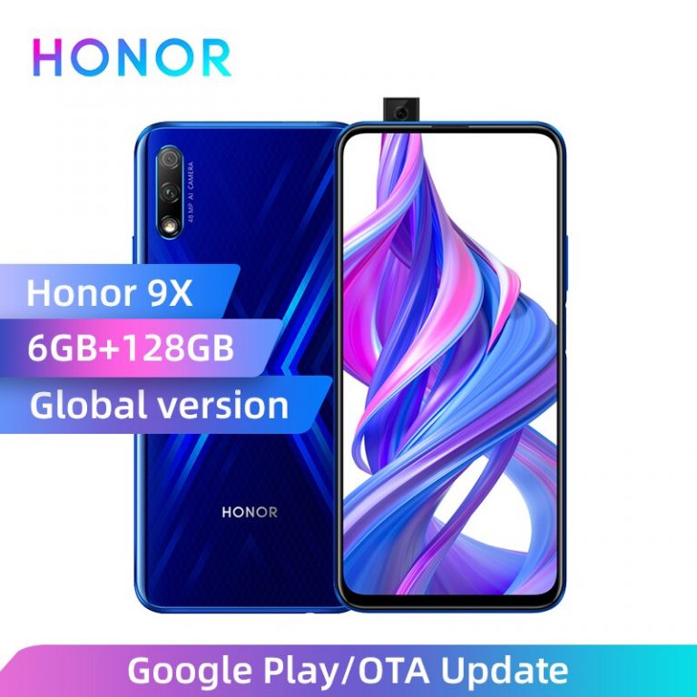 Global version Honor 9X 6GB RAM 128GB ROM Kirin 710F Octa Core Smartphone