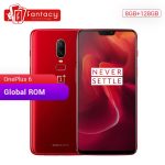 Original OnePlus 6 8GB 128GB Snapdragon 845 Octa Core 6.28'' FHD 20MP+16MP