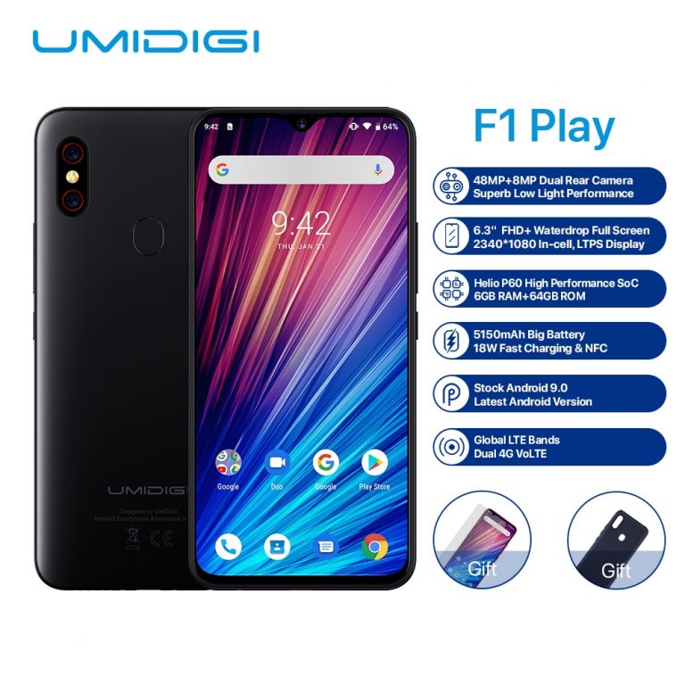 UMIDIGI F1 Play Smartphone Android 9.0 48MP+8MP+16MP Cameras