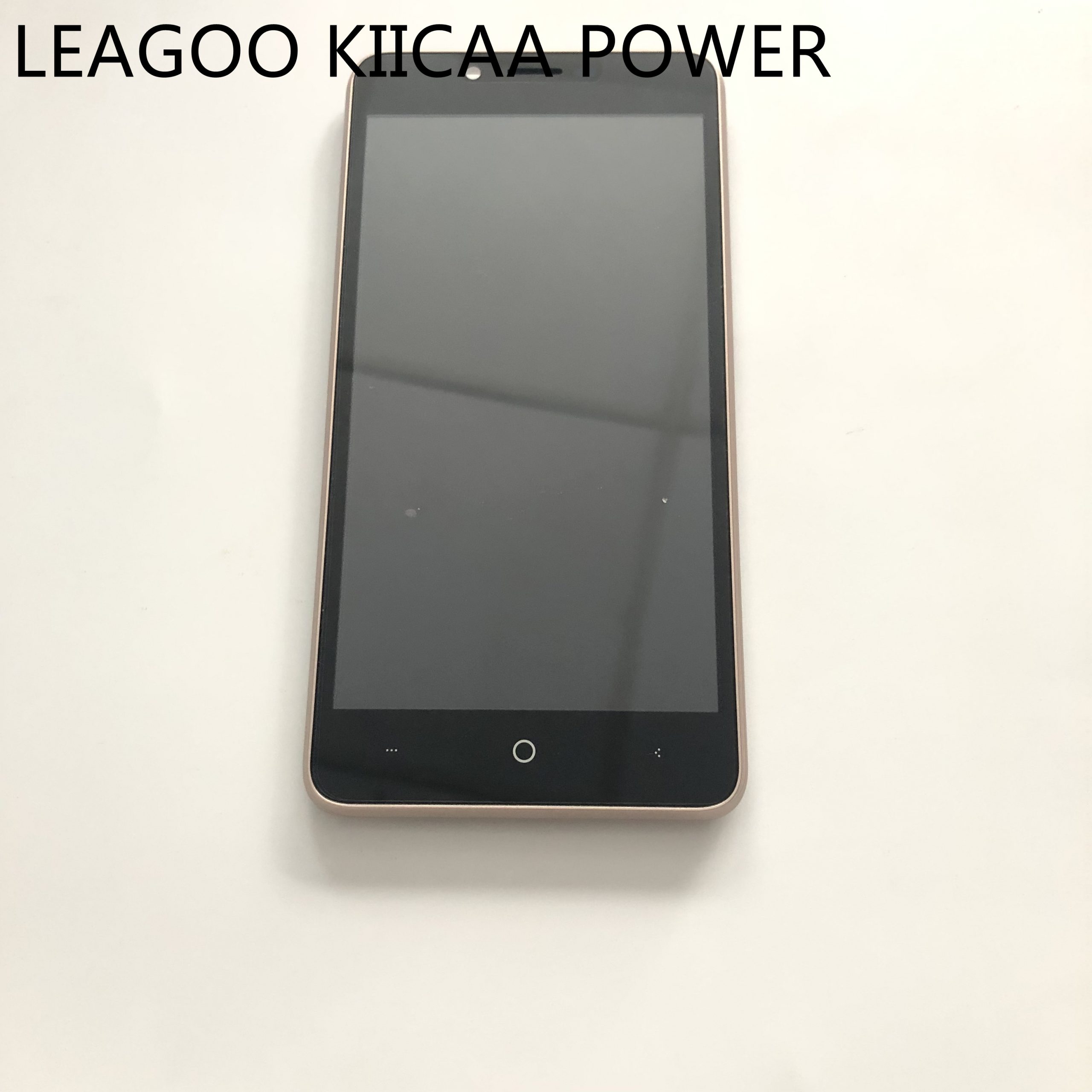 Used LCD Display Screen + Touch Screen + Frame For Leagoo Kiicaa Power MT6580A Quad Core 5.0'' HD 1280x720 Smartphone