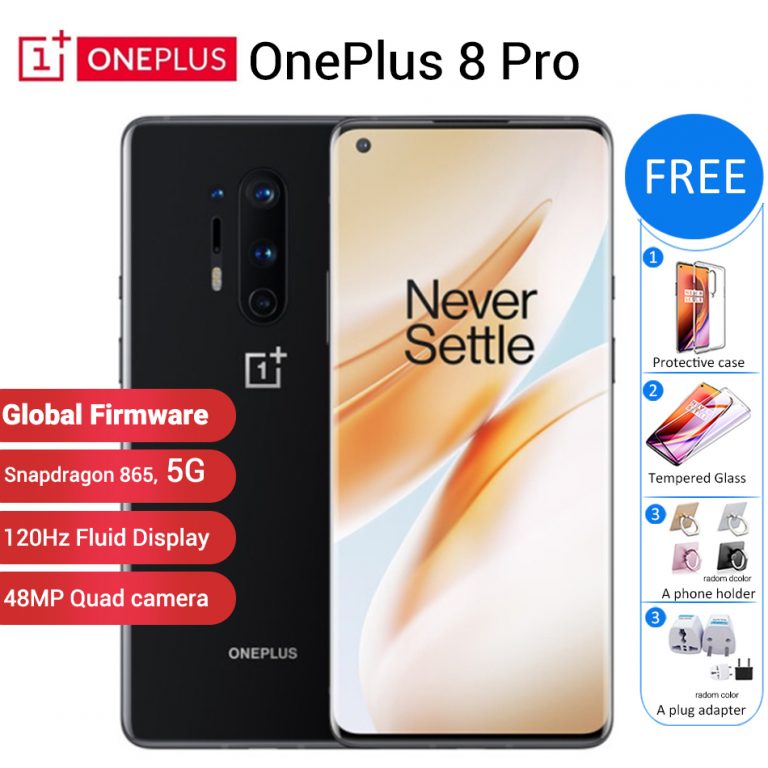 International ROM Oneplus 8 pro 5G Mobile Phone 12GB RAM 256GB ROM