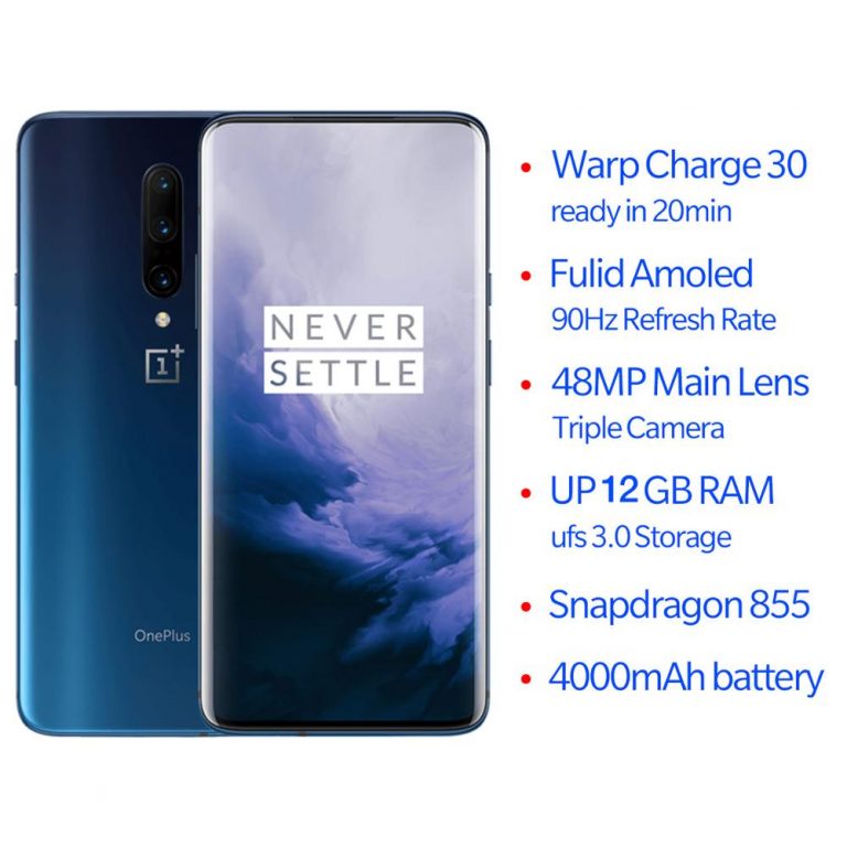 Global Version OnePlus 7 Pro 12/8/6GB RAM 256/128 ROM Smartphone 6.67"