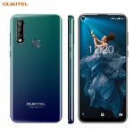 OUKITEL C17 Pro 6.35" Blind Hole Display Cellphone Android 9.0 MTK6763 Octa Core 4G+64GB Dual 4G LTE Triple Cameras Smartphone