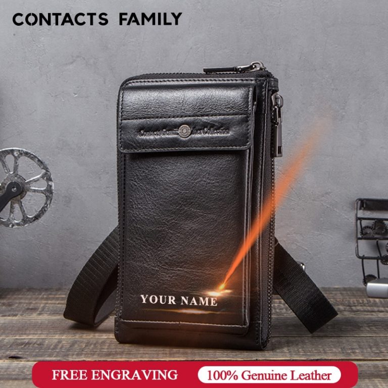 CONTACT'S FAMILY Phone Bag Case For iphone 11 pro max Messenger Leather Mini Crossbody Bag Men Wallet Cover for iphone 8 se 2020 CONTACT'S FAMILY Phone Bag Case For iphone 11 pro max Messenger Leather Mini Crossbody Bag Men Wallet Cover for iphone 8 se 2020