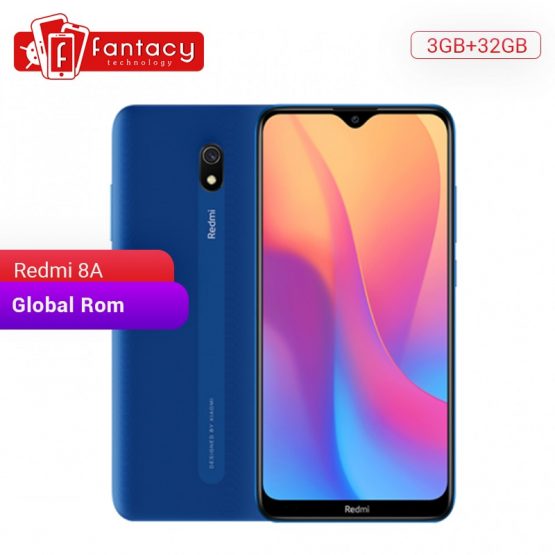 Global Rom Xiaomi Redmi 8A 8 A 3GB 32GB 6.22'' Full Screen Snapdargon 439 Octa core Mobile Phone 5000mAh 12MPAI Cam Smartphone