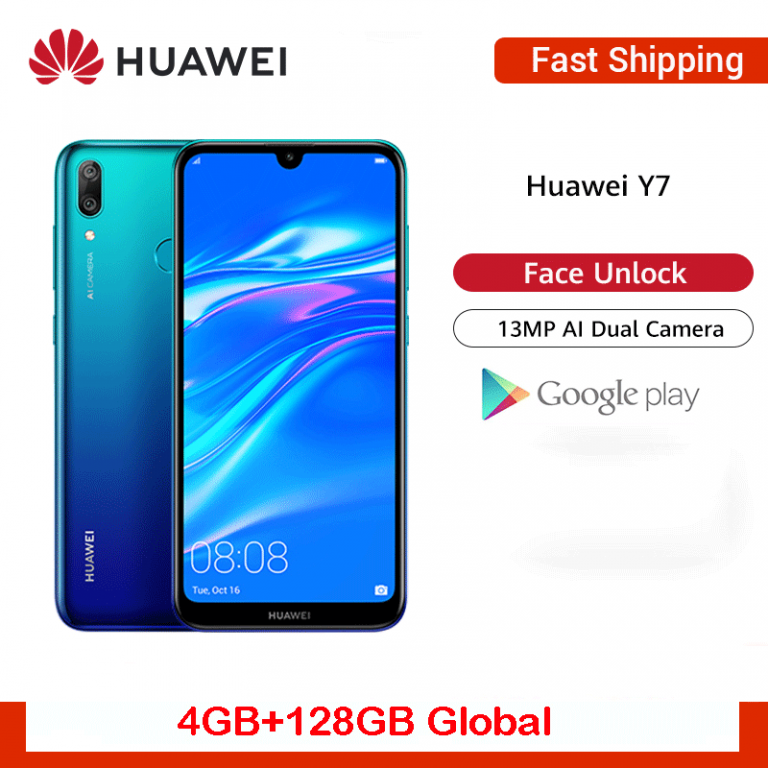 HUAWEI y7 2019 Global Version smartphone 3GB 32GB 4000mAh 6.26 inch