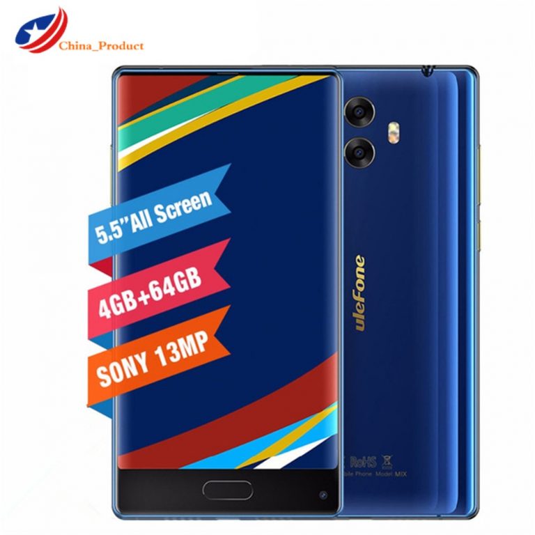 In Stock! Ulefone Mix Octa Core 4GB+64GB Smartphone 5.5"HD 13MP
