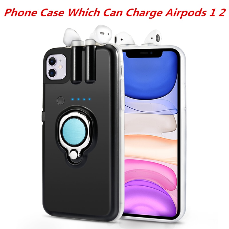 For iPhone SE 2020/SE2 4.7 Inch Case iPhone 11 11 Pro Max Xs Xr X 8 7 6 6s Plus Case For AirPods 1 2 Charging Case Dropshipping