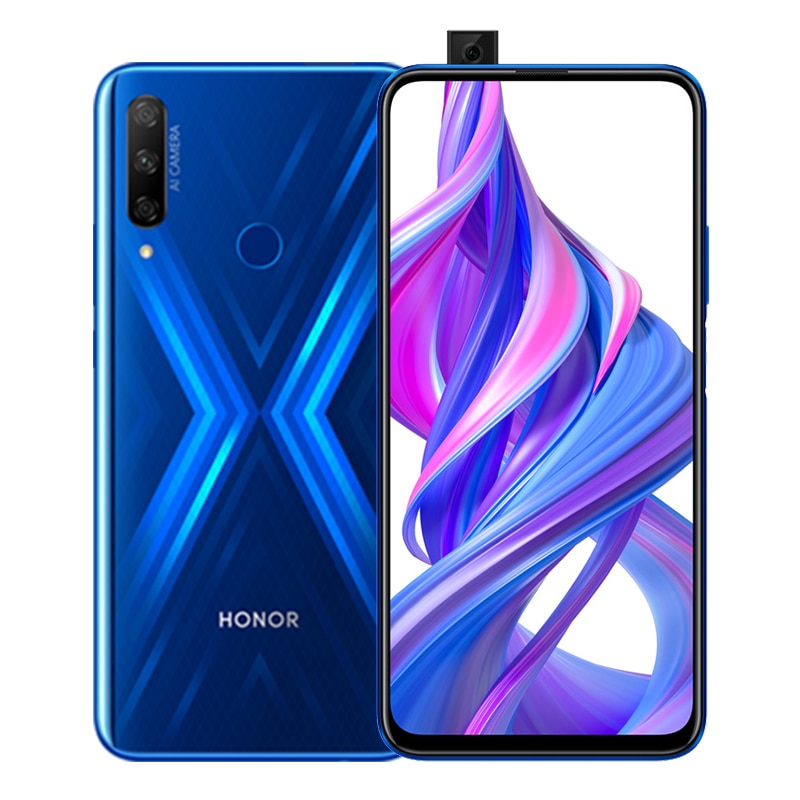 Global Version Honor 9X Smartphone 4GB 128GB 48MP Triples Camera 6.59'' Mobile Phone Android 9 Google Play 4000mAh Cell Phones