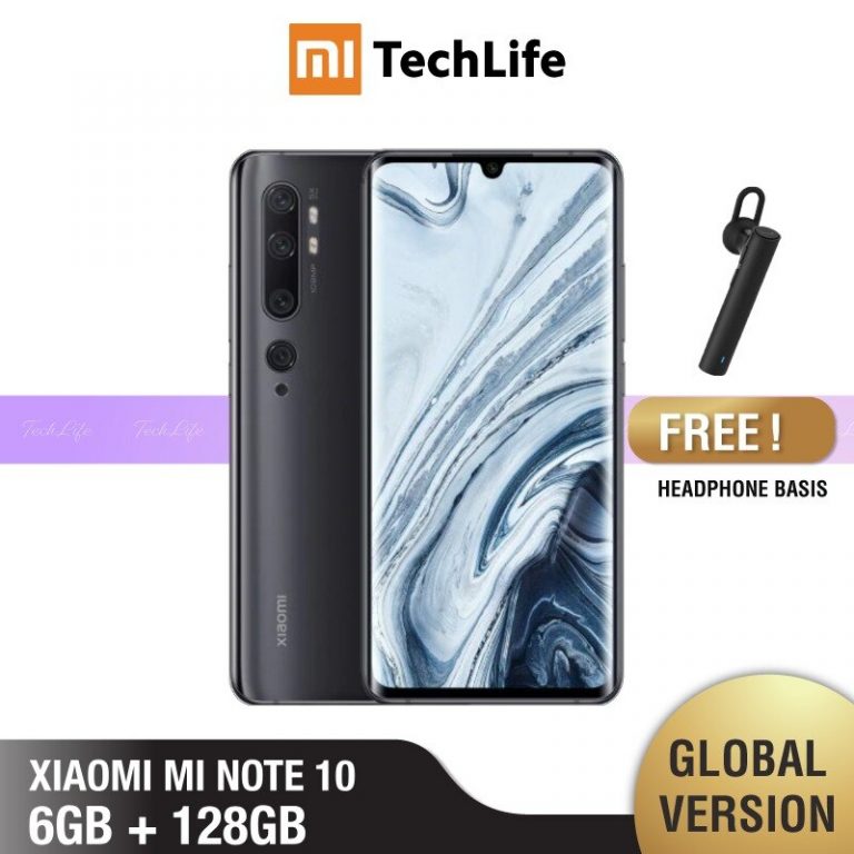 Global Version Xiaomi Mi Note 10 128GB ROM 6GB RAM (Brand New / Sealed) note 10, note10 Smartphone Mobile 1 Xiaomi Mi Note 10 - Unleash Cutting-edge Technology with 128GB ROM, 6GB RAM, and 64MP Camera