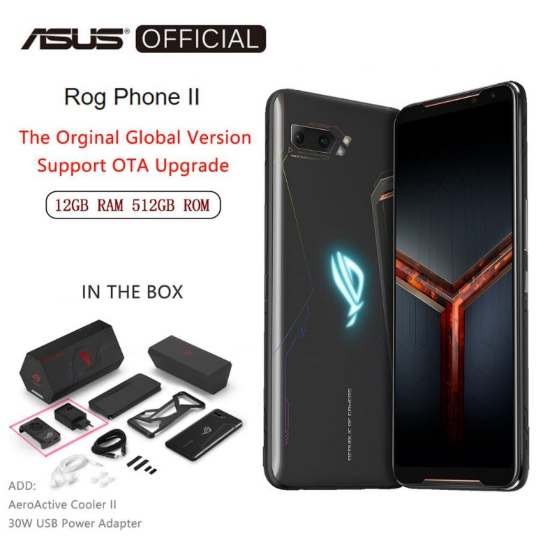 Global Version ASUS ROG Phone 2 Smartphone 12GB RAM 512GB ROM Octa Core