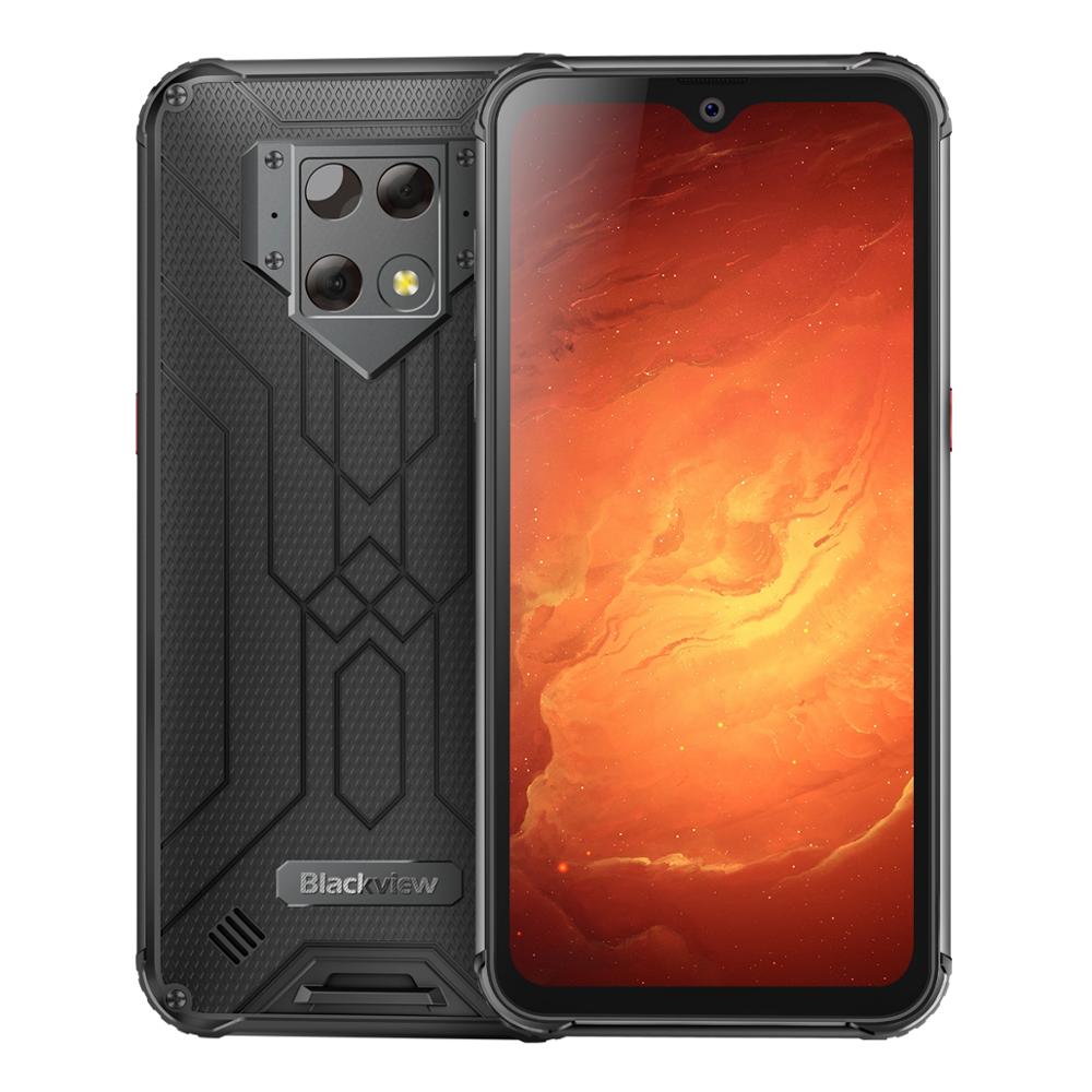 Blackview BV9800 Pro IP68 Rugged Smartphone 48MP P70 Octa Core Android 9.0 Mobilephone 6GB+128GB CellPhone Thermal imaging NFC