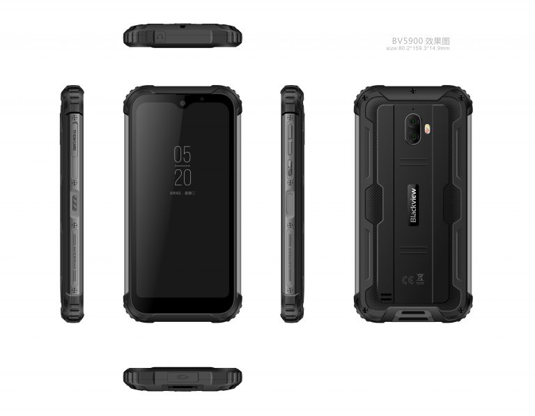 Blackview 5580mAh IP68/IP69K waterproof shockproof Mobile Phone 3GB 32GB