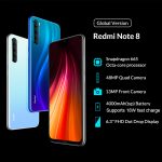 Global Version Xiaomi Redmi Note 8 4GB 128GB Smartphone 48MP Quad Camera
