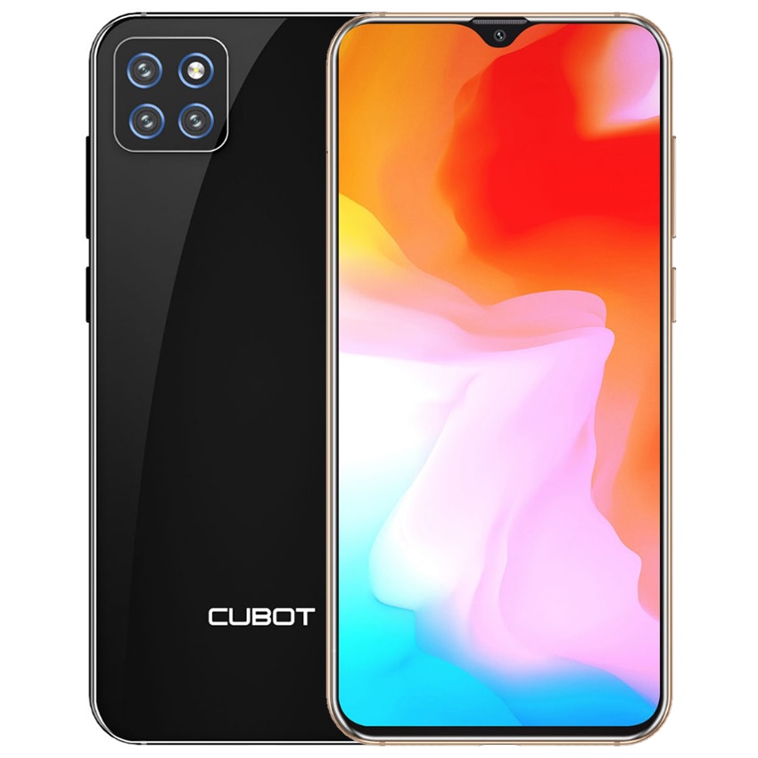 Cubot X20 Pro 6GB 128GB AI Mode Triple Cameras Android 9.0 Octa Core Helio P60 AI 6.3" Waterdrop Screen Face ID 4G Smartphone