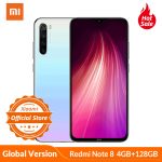 Global Version Xiaomi Redmi Note 8 4GB 128GB Smartphone 48MP Quad Camera Snapdragon 665 Octa Core 4000mAH 6.3'' Dot Drop Display