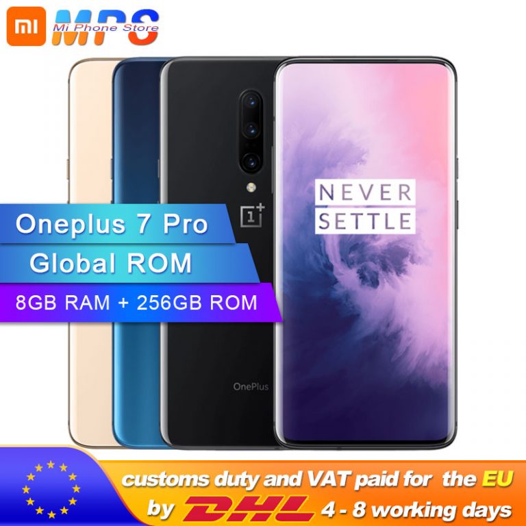 Global ROM Oneplus 7 Pro 8GB RAM 256GB ROM Smartphone Snapdragon