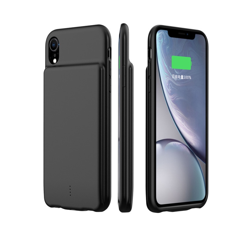 2020 5000mAh Portable Battery Charger Case For iPhone Xs Max XR External Power Bank Back Clamp Charging Case Support Audio
