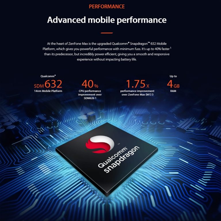 Global Asus Zenfone Max M2 ZB633KL 4GB 64B Mobile Phone Snapdragon 632 Octa Core 6.26" 13MP Dual Camera 4000mAh 4G Smartphone 2 Global Asus Zenfone Max M2 4GB 64B Mobile Phone Snapdragon 632 Octa Core