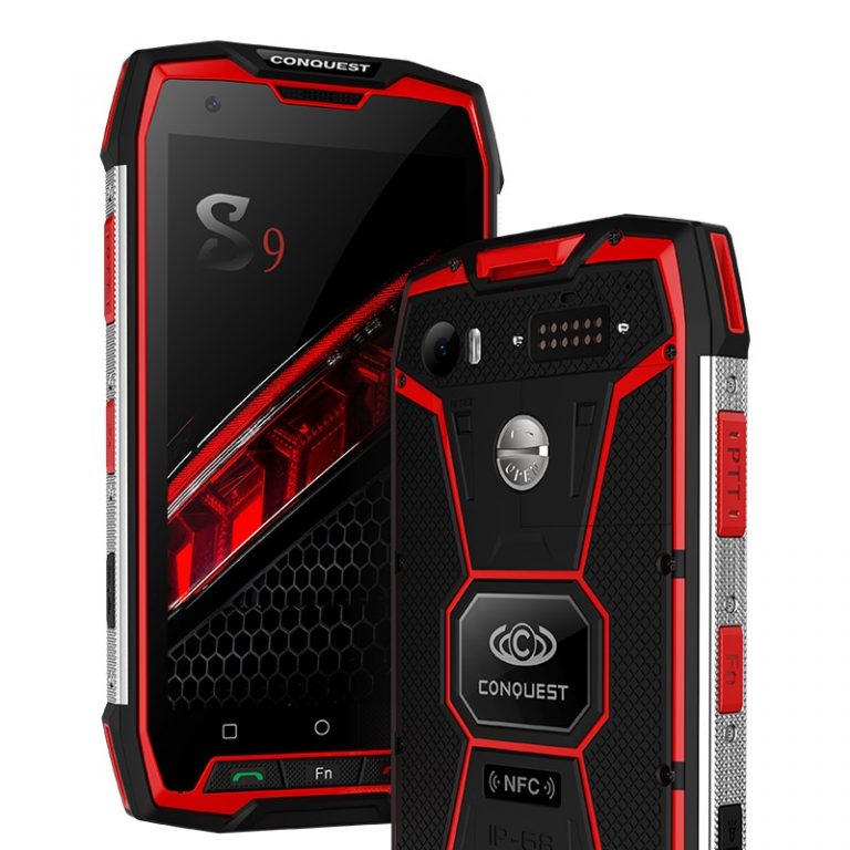Conquest S9 IP68 Waterproof Shockproof Mobile Phone 6GB+64GB/128GB