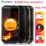 Blackview BV9500 Plus 5.7" HD Screen Wireless Charging Phone Helio P70 Octa Core Android 9.0 4GB RAM 64GB ROM Smartphone OTG NFC