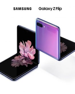 Original New Samsung Galaxy Z Flip Foldable 6.7" Infinity Display 12MP Dual Camera Qualcomm 855+ 256G ROM Android Smartphone