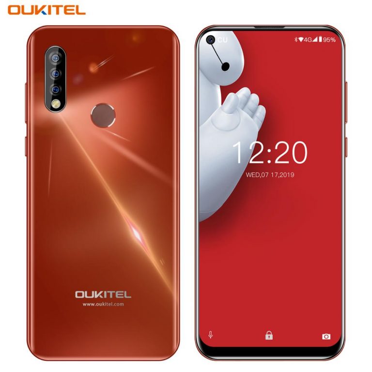 OUKITEL C17 Pro 6.35" 19.5:9 Android 9.0 Mobile Phone Octa Core