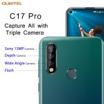 OUKITEL C17 Pro 6.35" Blind Hole Display Cellphone Android 9.0 Octa Core