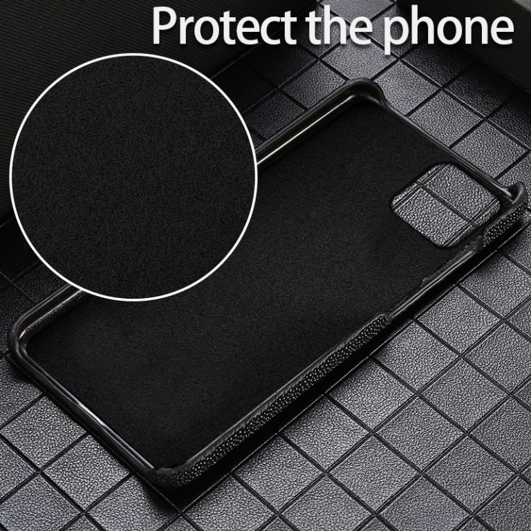 Genuine Pearl Gourami Leather Phone Case for Apple iPhone 11Pro 11 Pro Max X XR 7 Plus XS MAX 8 Plus 6 6S 5 5s SE 2 2020 cover 2 Genuine Pearl Gourami Leather Phone Case for Apple iPhone 11Pro 11 Pro Max