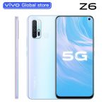 Original new vivo Z6 5G Smartphone Snapdragon 765G 6GB 128GB 5000mAh Battery 44W Dash Charging 48.0MP 4 Rear Cameras Telephone