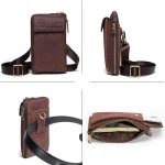 Retro Leather Phone bag case For iphone se 2020 cover Pocket Cases for iphone