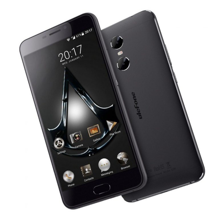 Ulefone Gemini Dual Back Cameras Mobile Phone 5.5 inch FHD MTK6737T Quad Core Android 6.0 3GB+32GB Touch ID 4G Smartphone GPS