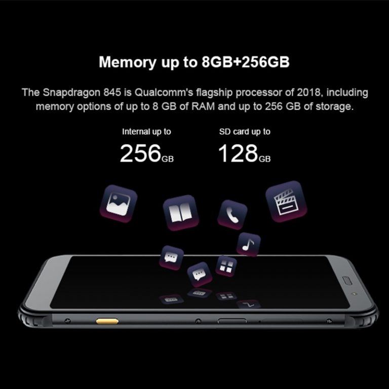 AGM X3 Rugged Waterproof Smartphone 8GB 256GB SDM845 Octa