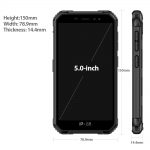 3G Global Version Ulefone Armor X6 Android 9 Smartphone 2GB 16GB IP68 Waterproof MT6580 Octa Core Face Unlock 4000mAh Phone