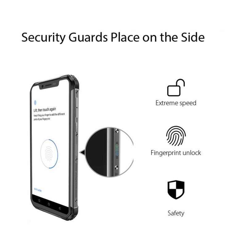 Blackview Waterproof shockproof Mobile Phone Helio P70 Android 9.0 4GB 64GB