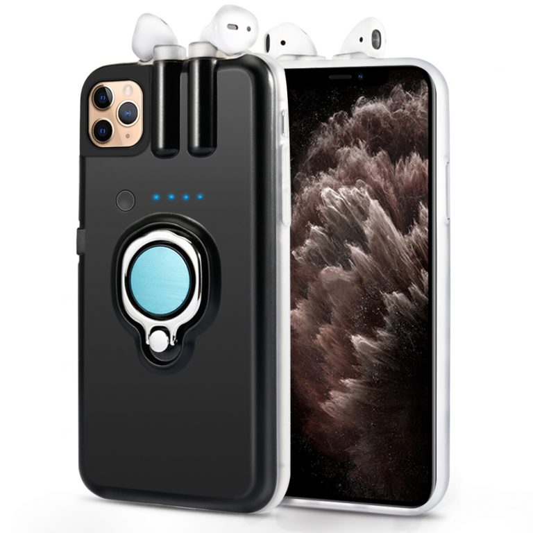 For iPhone 11 11 Pro 11 Pro Max Case Xs Max Xr X 8 7 Plus 6 6s Plus SE 2020 Finger Ring Holder Cover For AirPods 1 2 Charger Bag 1 For iPhone 11 11 Pro 11 Pro Max Case Xs Max Xr X 8 7 Plus 6 6s Plus SE 2020