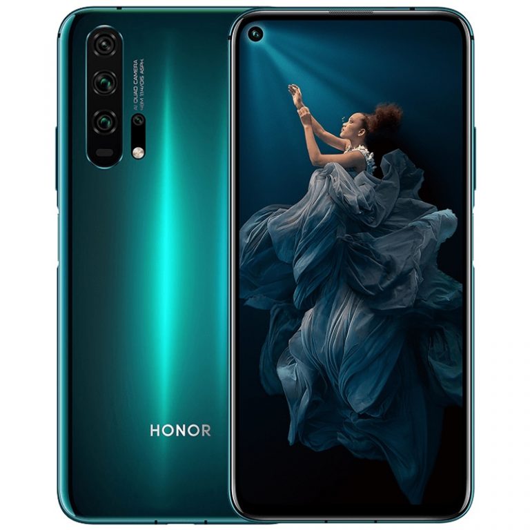 Huawei Honor 20 Pro Mobile Phone Smartphone Cell Phone AI Quad Camera 6.26" FullView Display 4000mAh All-day Battery Dual SIM