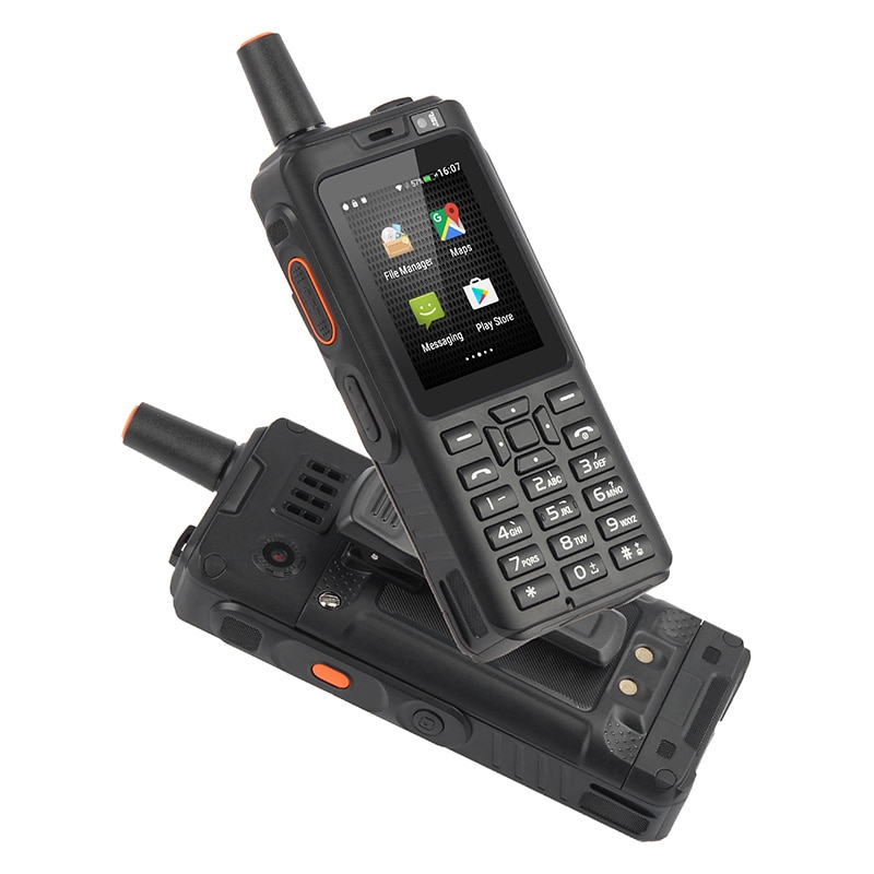IP65 Walkie Talkie Mobile Phone Waterproof shockproof Zello Rugged Smartphone MTK6737M Quad Core Android Keyboard Feature Phone