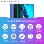 Cubot J7 Cellphone 5.7" 18:9 Display Android 9.0 Pie Face ID Dual Rear Camera